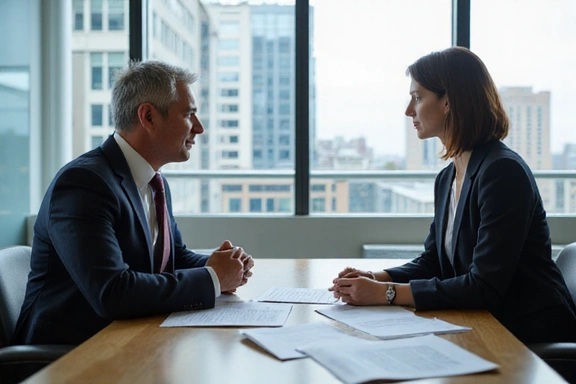 Executive coaching session